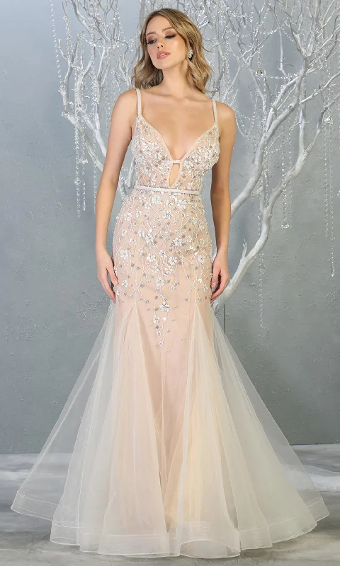 Rose Gold Dress May Queen RQ7831