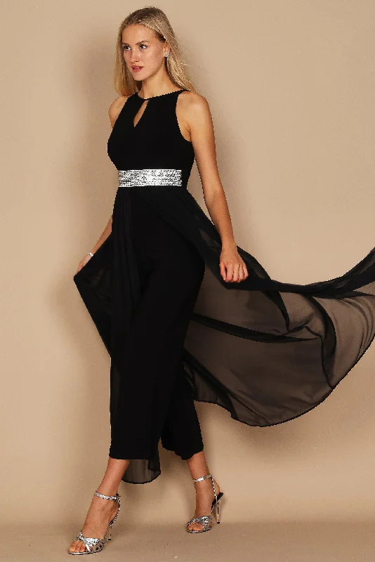 Empire Waist Dress R&M Richards 5375 Long Formal Pant Jumpsuit