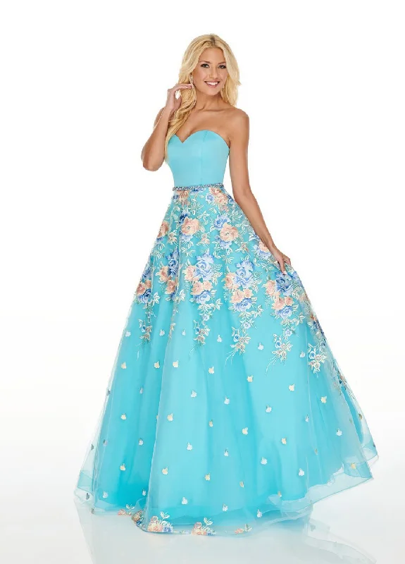 Embellished Dress Rachel Allan 7063 Dress