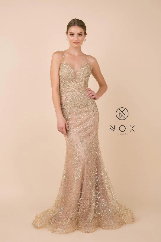 Velvet Dress Sexy Long Formal Prom Dress Evening Gown