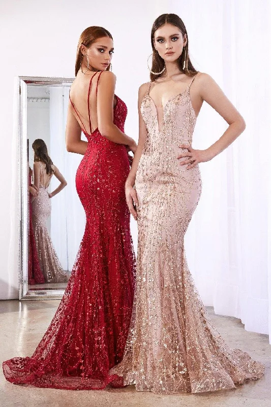 Tulle Skirt Dress Cinderella Divine C25 Sexy Prom Long Dress