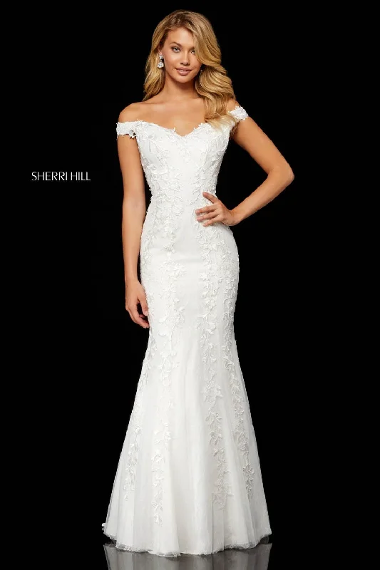 Fancy Embellished Dress Sherri Hill 52344 Dress
