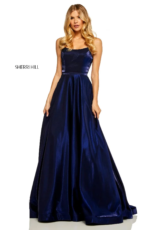 Floral Embroidery Dress Sherri Hill 52457 Dress