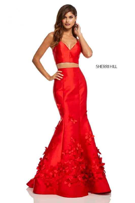 Open Back Dress Sherri Hill 52580 Dress