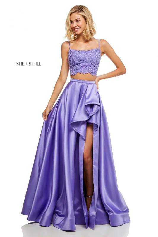 Applique Gown Sherri Hill 52623 Dress