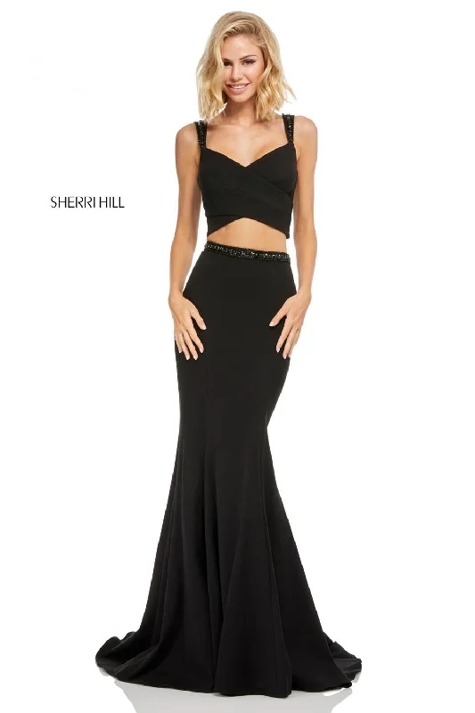 Sequin Maxi Dress Sherri Hill 52633 Dress