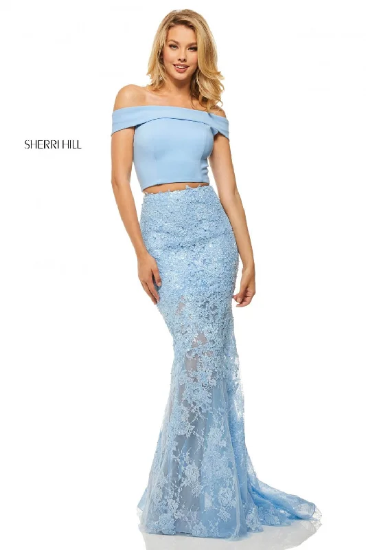 Modest Gown Sherri Hill 52653 Dress