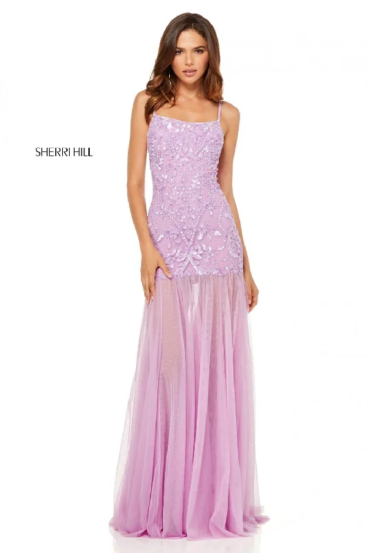 Floor-Length Gown Sherri Hill 52677 Dress