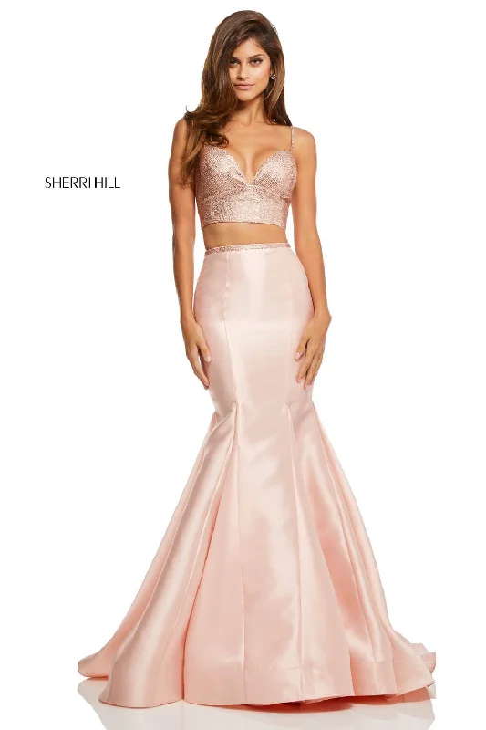 Fringe Gown Sherri Hill 52734 Dress