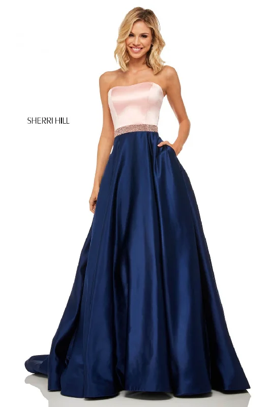 V-Neck Dress Sherri Hill 52776 Dress