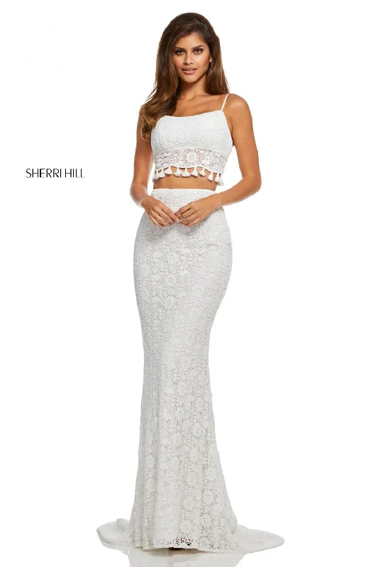 Glitter Dress Sherri Hill 52810 Dress
