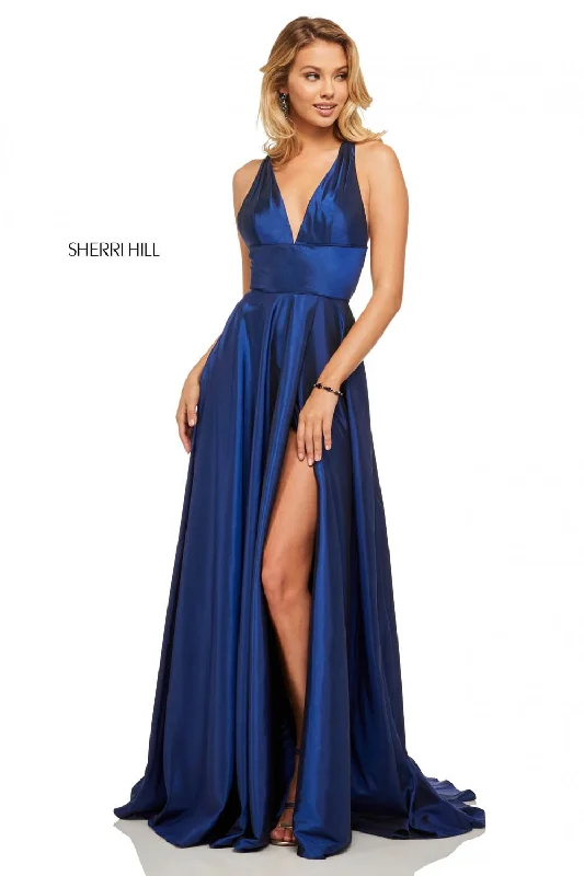 Taffeta Dress Sherri Hill 52923 Dress