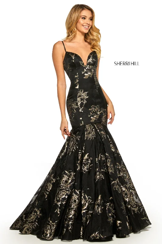 Elegant Beaded Dress Sherri Hill 52951 Dress