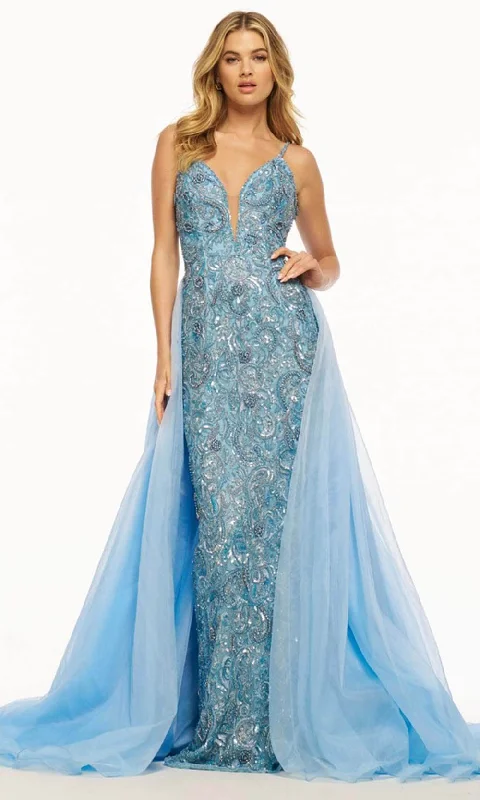 Maxi Dress Sherri Hill 56018 - Fully Beaded Sleeveless Evening Gown