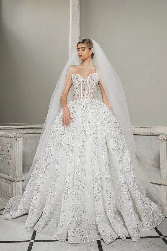 Romantic Evening Gown Azzure Couture Amira