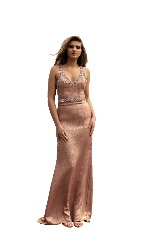 Dramatic Ball Gown Chic and Holland AN1550 Dress