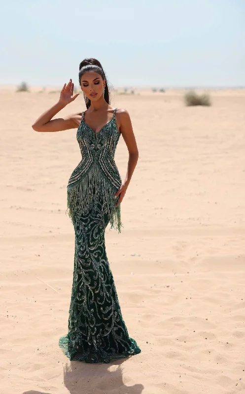Knee-Length Dress Chic and Holland HF110040 Dress