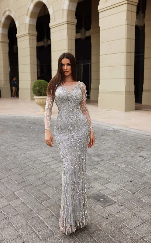 Backless Dress Chic and Holland HF110044 Dress