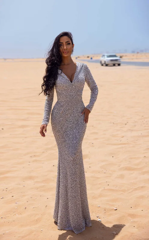 Glitter Dress Chic and Holland HF110062 Dress