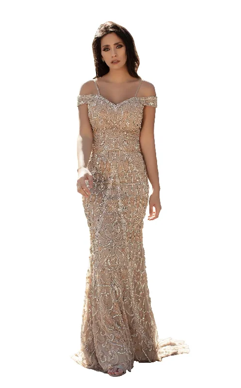 Organza Dress Chic and Holland HF1578 Dress