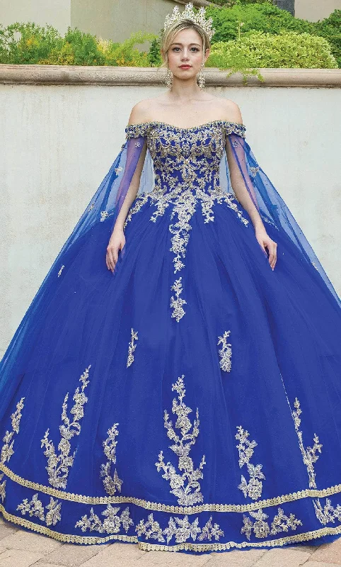 Draped Satin Gown Dancing Queen 1645