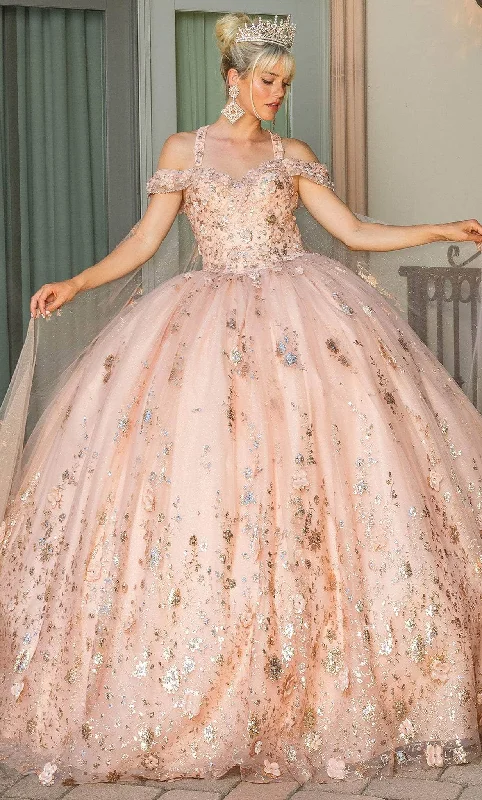 One-Shoulder Gown Dancing Queen 1668