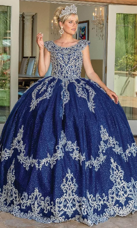 Draped Satin Gown Dancing Queen 1709