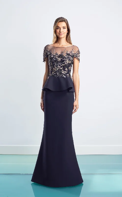 Ruched Gown Daymor 1459 Dress