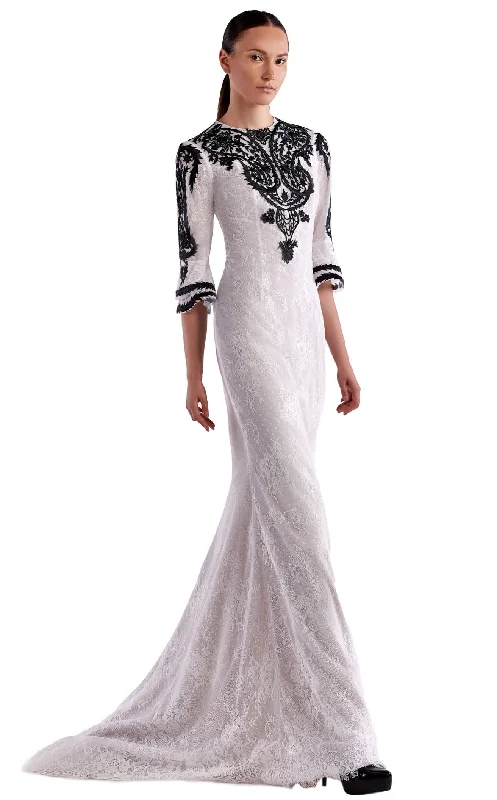 Empire Gown Edward Arsouni Couture SS0475 Dress