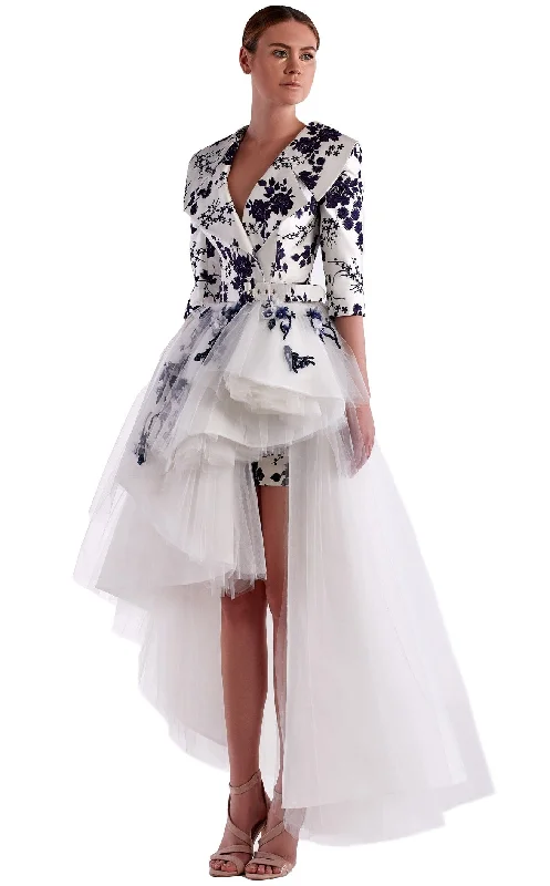 Simple Formal Dress Edward Arsouni Couture SS0478 Dress