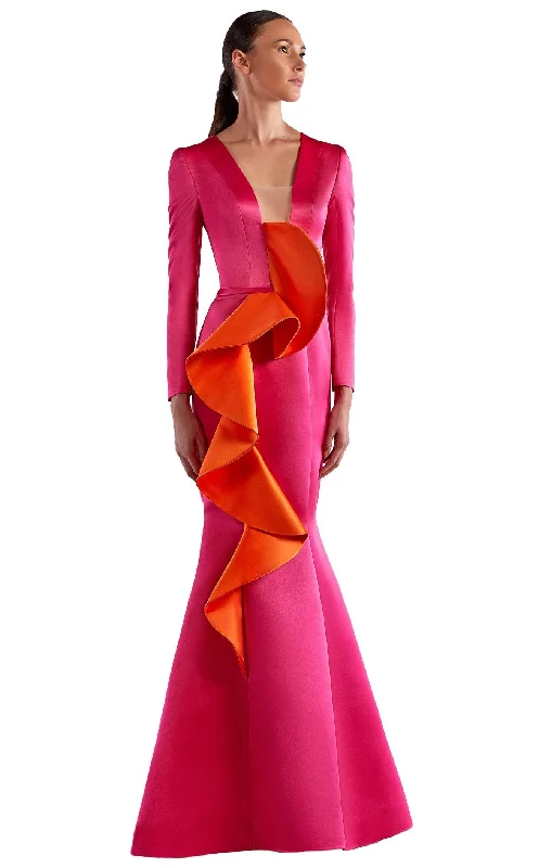 High-Low Dress Edward Arsouni Couture SS0518 Dress
