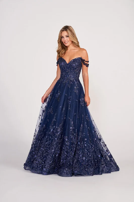 Long Sleeve Dress Ellie Wilde EW34113 Dresses