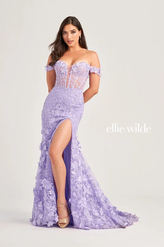Formal Red Dress Ellie Wilde EW35054 Dresses