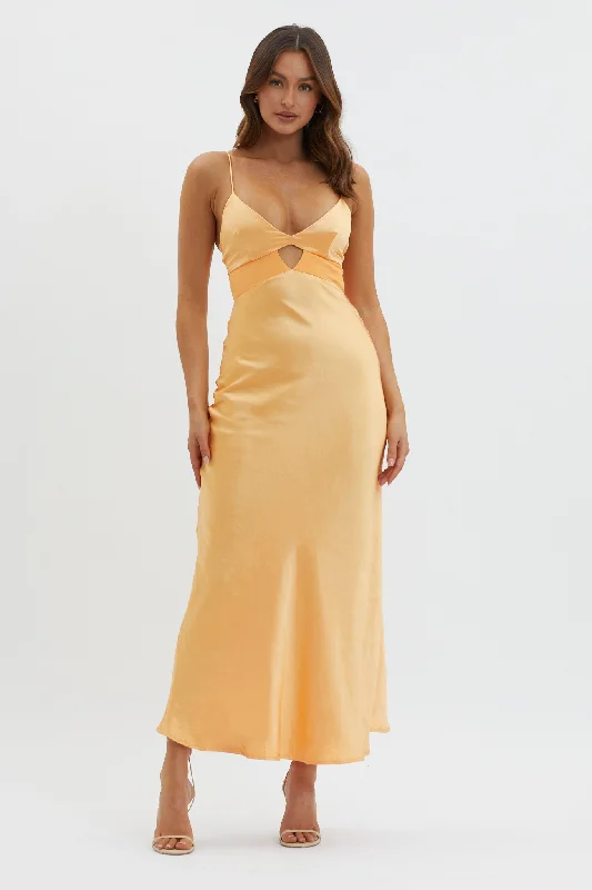 Glittering Evening Gown Eternal Sun Keyhole Bust Maxi Dress Mango