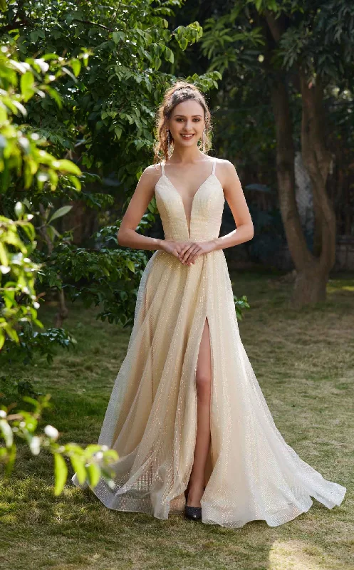 Slit Gown Jadore J21002 Dress