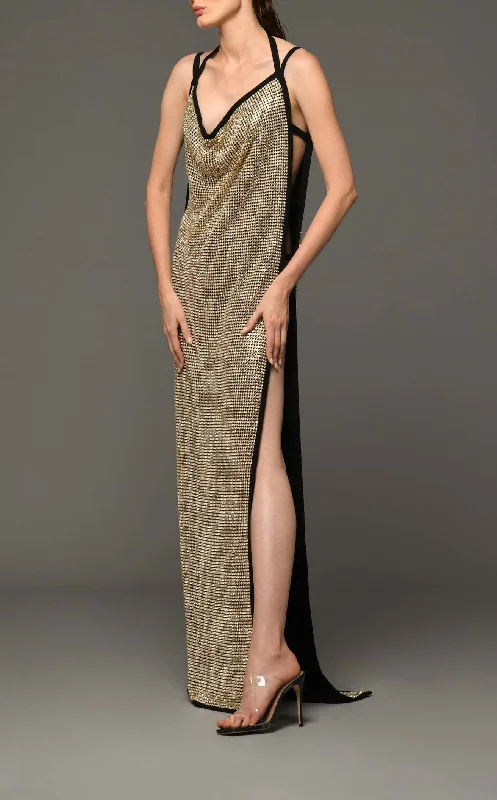 Elegant Beaded Dress Jean Louis Sabaji 600436 Dress