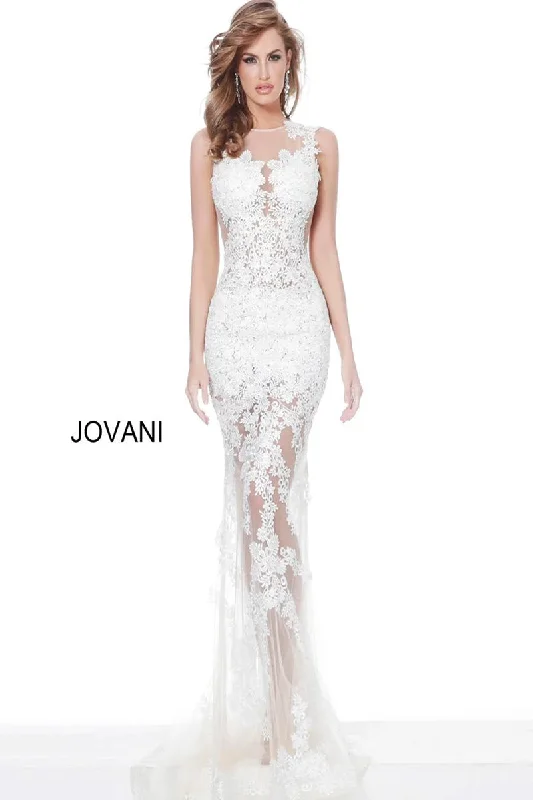 Peplum Dress Jovani 02531