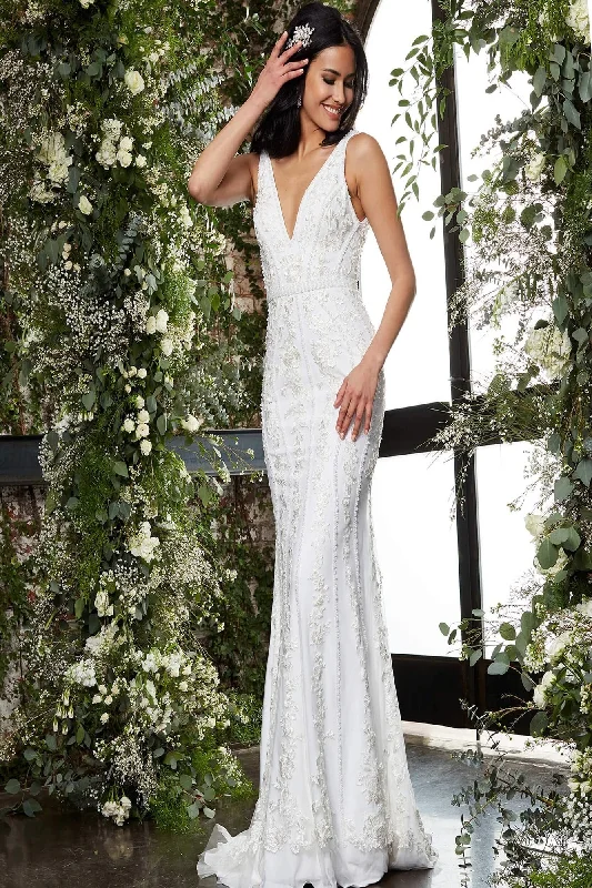 V-Neck Dress Jovani 04957