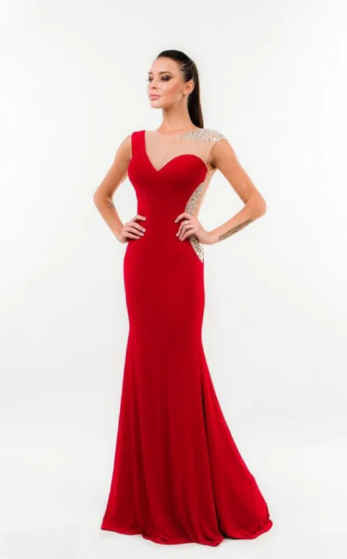 Strapless Gown Jovani 74457BG Dress