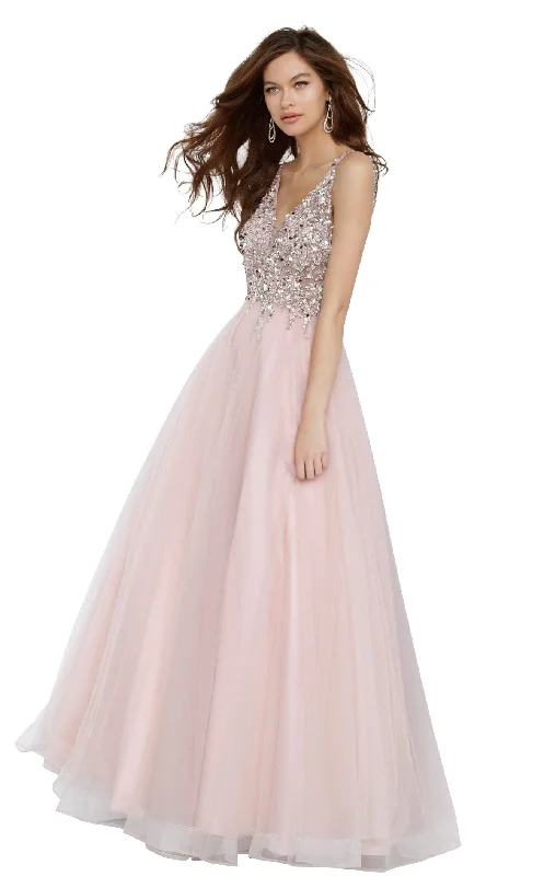 Satin Gown Jovani JVN2007BG Dress