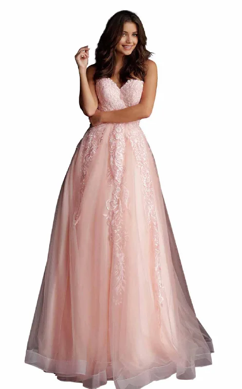Floor-Length Dress Jovani JVN66970BG Dress
