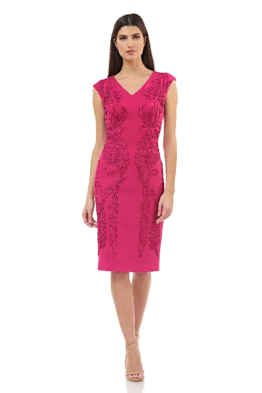 Taffeta Dress JS Collections Knee Length Cocktail Dress 866988