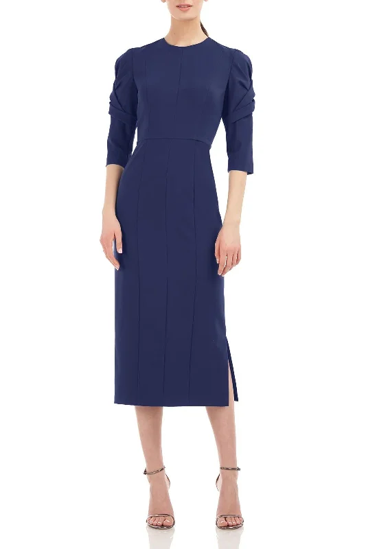 Bodycon Gown Kay Unger 5518804 Tea Length Formal Dress