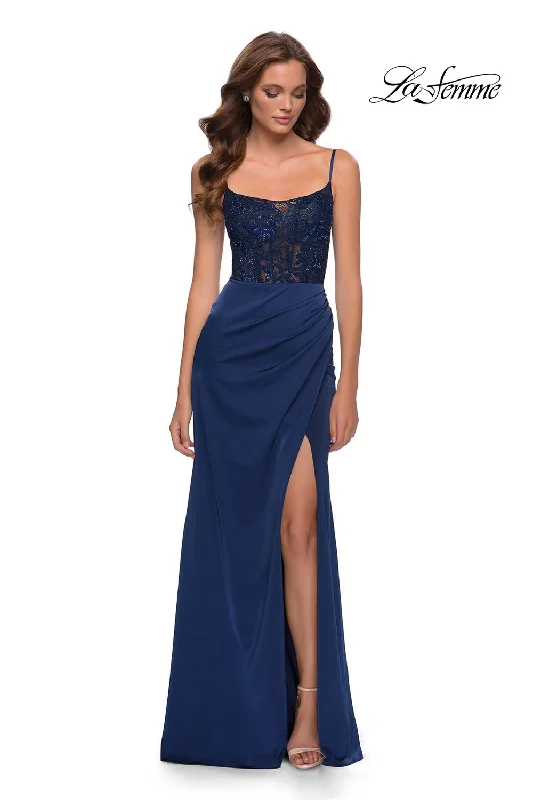 Off-Shoulder Gown La Femme 29888 Dresses