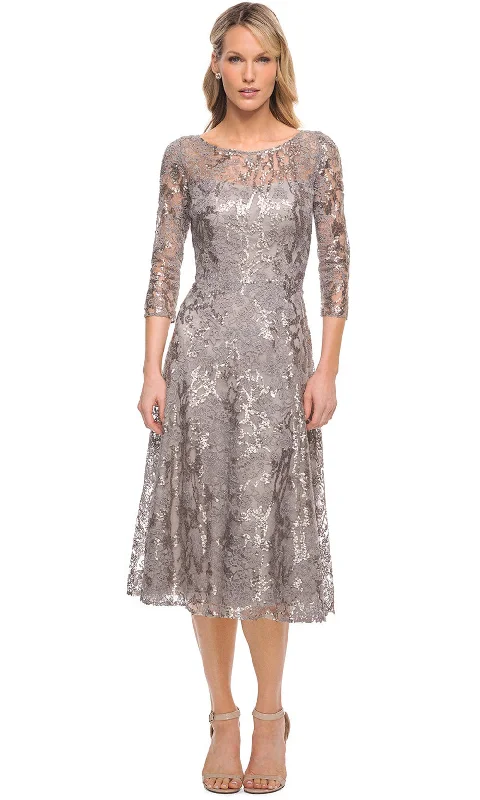 Fit And Flare Dress La Femme 29993