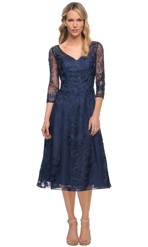 Empire Waist Dress La Femme 30016