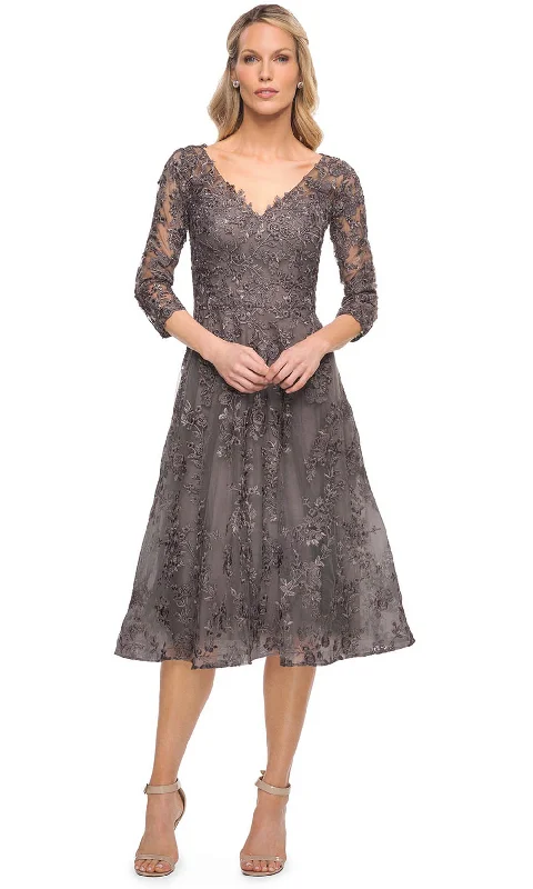 Sequin Maxi Dress La Femme 30268