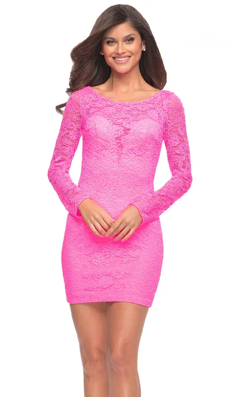 Vintage Lace Dress La Femme 30354