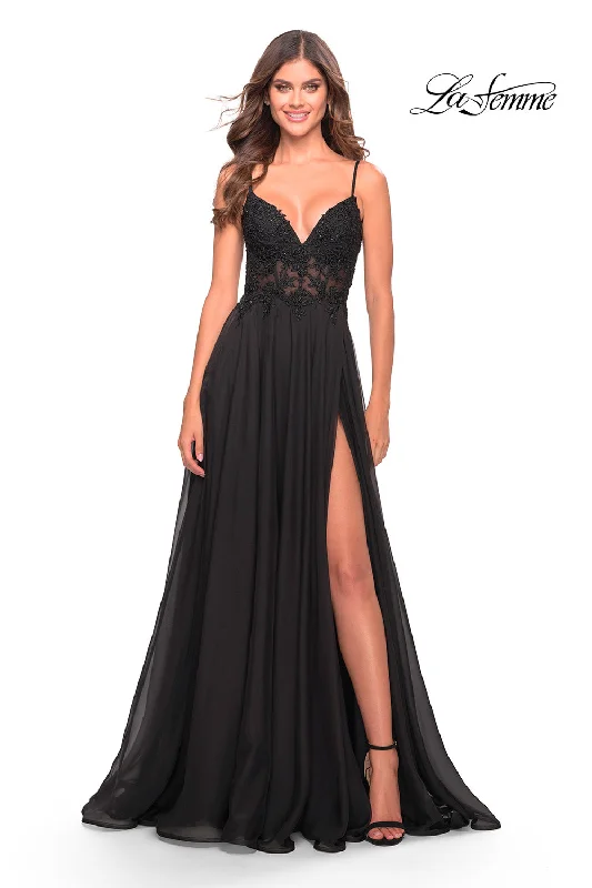 Tulle Gown La Femme 30639 Dresses