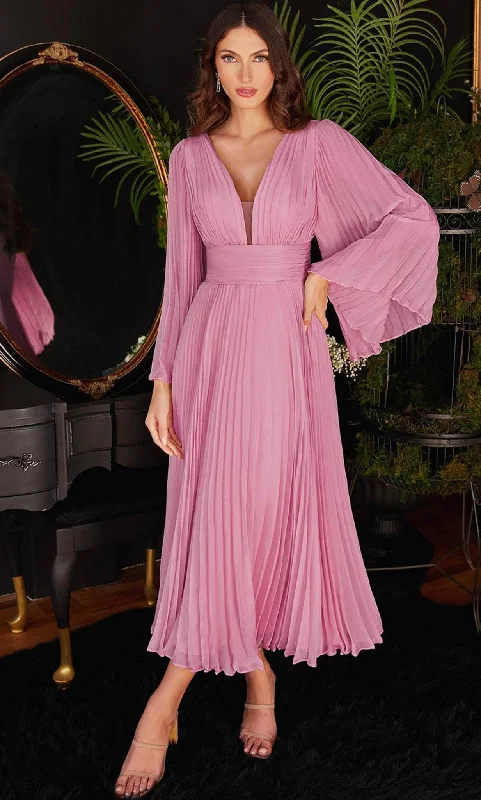 Sheer Panel Dress Ladivine CD242S